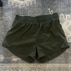 All in Motion Dark Green Women's Athletic Shorts